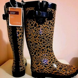 NWT Westloop size 6 Vintage waterproof rain boots